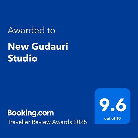 New Gudauri Studio Bagian luar foto
